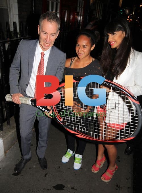 Celebs at Slazenger Party in London