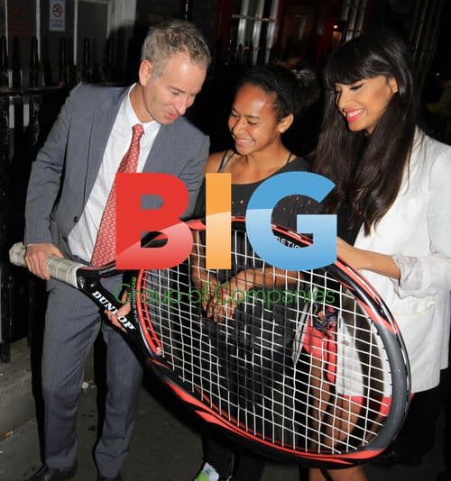 Celebrities at The Slazenger Party, London