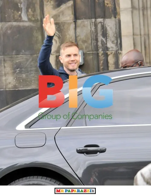 Take That Leaves Hotel in Glasgow