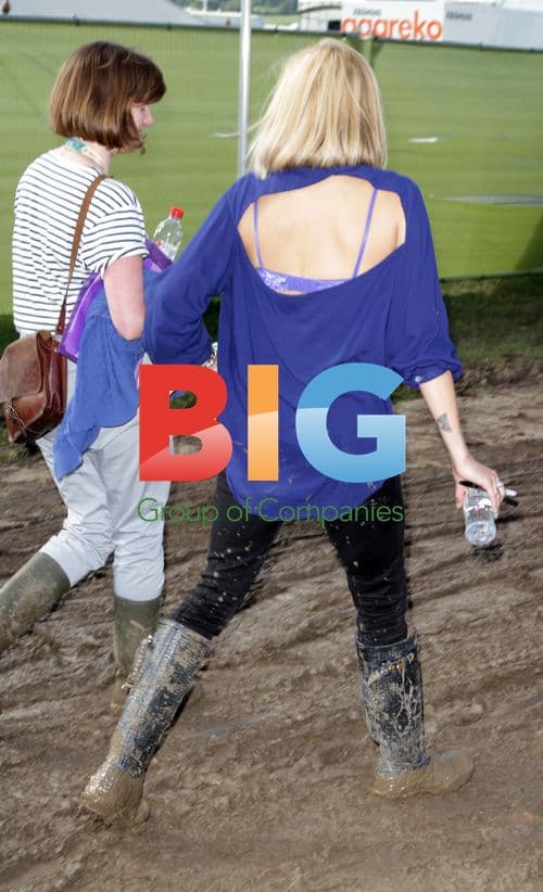 Fearne Cotton at Glastonbury 2011