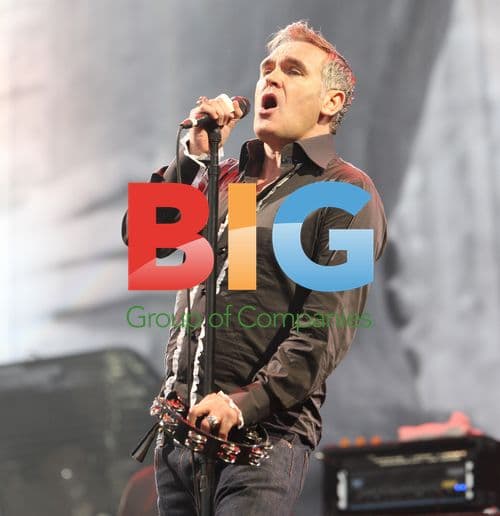 Morrisey Performing at Glastonbury Festival