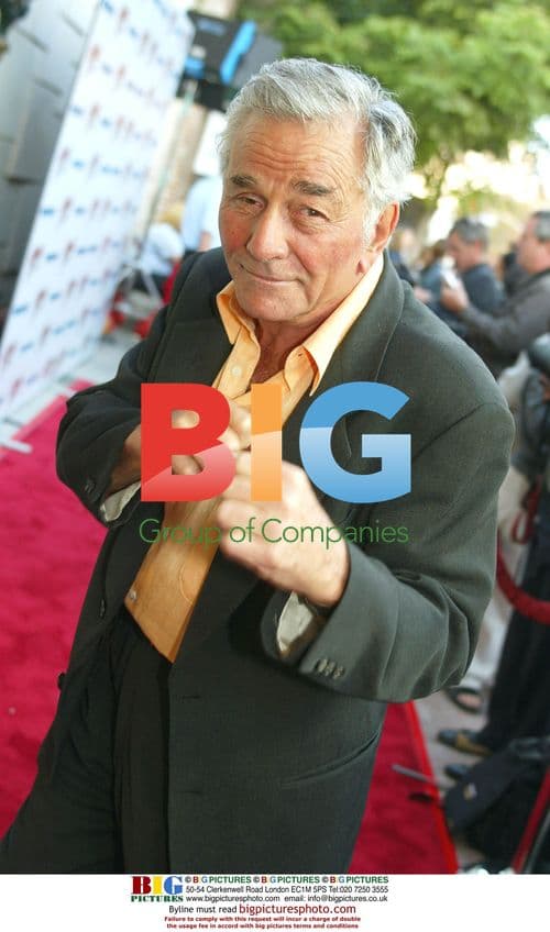 Peter Falk at "Undisputed" premiere in Westwood