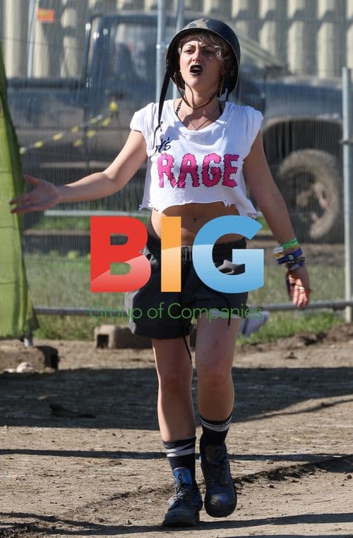 Jamie Winstone at Glastonbury Festival