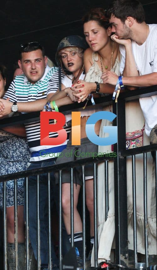 Jamie Winstone at Glastonbury Festival