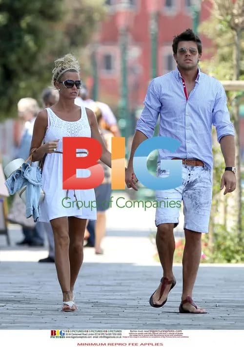 Katie Price and Leandro Penna in Venice