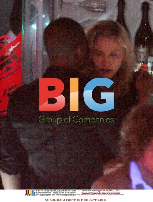 Madonna and ex Brahim Zaibat in Paris