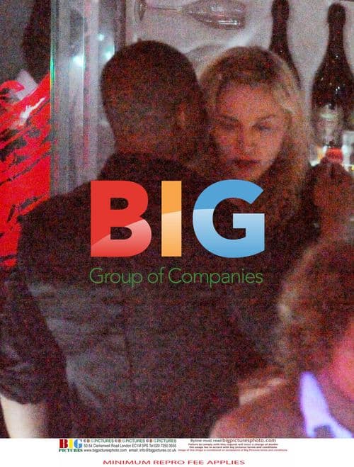 Madonna and Brahim Zaibat Intimate Nightclub Moment