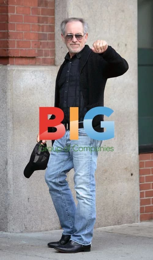 Steven Spielberg Doing Close Encounters Gesture