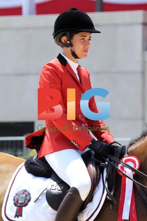 Prince Albert and Caroline Watch Charlotte Casiraghi Compete