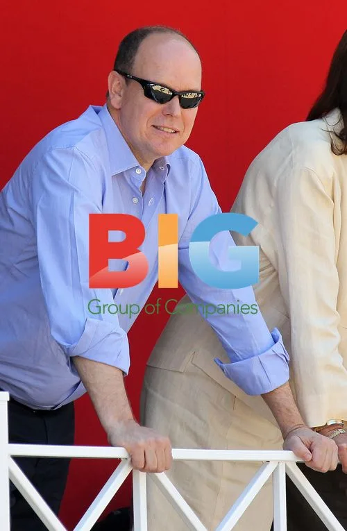 Prince Albert & Caroline Watch Casiraghi Compete