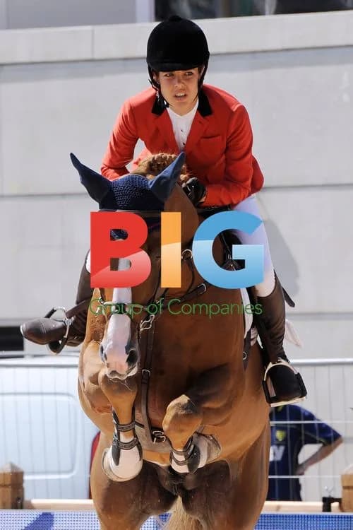 Prince Albert and Caroline at Show Jumping
