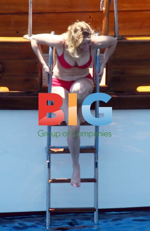 Valeria Bruni on a Boat in Taormina