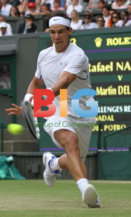 Rafael Nadal at Wimbledon