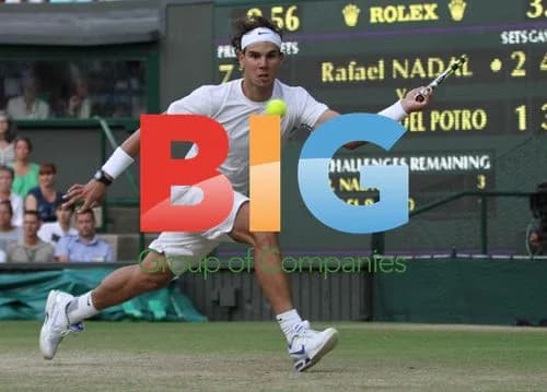 Rafael Nadal at Wimbledon 2011
