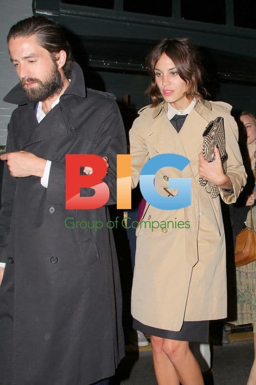 Alexa Chung at Groucho Club in London