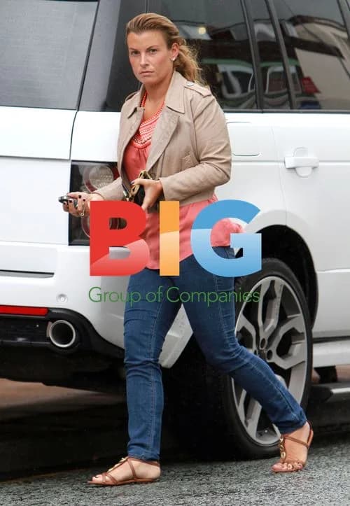Coleen Rooney Shopping in Manchester