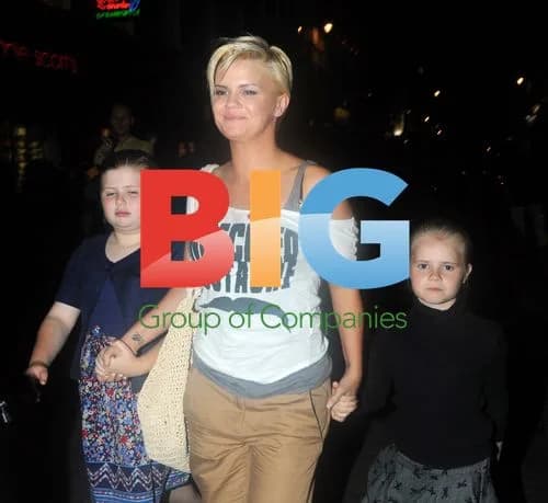 Kerry Katona Spotted with Daughters in London
