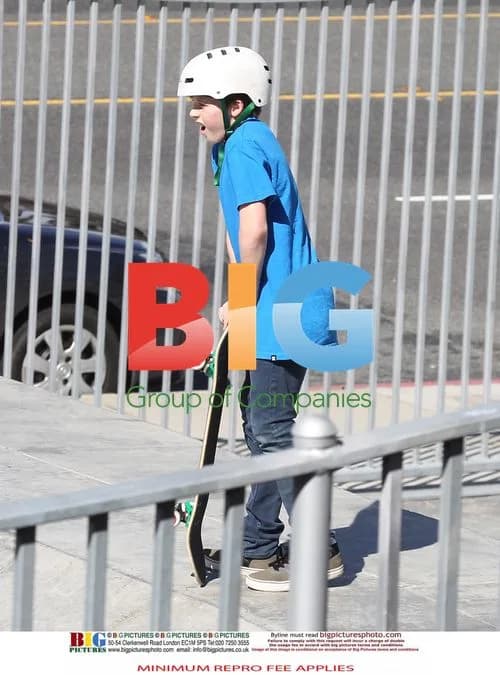 Beckhams Enjoy Skate Park Day