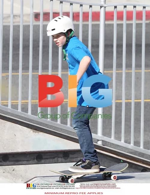 Beckhams Enjoy Skate Park Day
