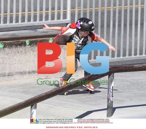 Beckhams Enjoy Skate Park Day
