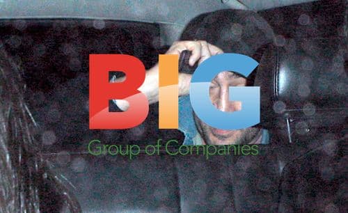 Javier Bardem looking disheveled in Hollywood