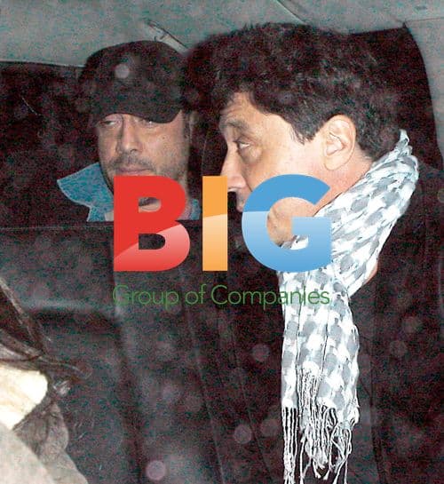 Javier Bardem looking worse for wear in Hollywood