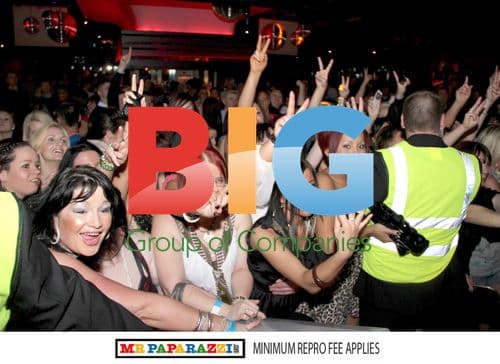 Neil McDermott and Chloe Peebles at 'Hanky Panky' club