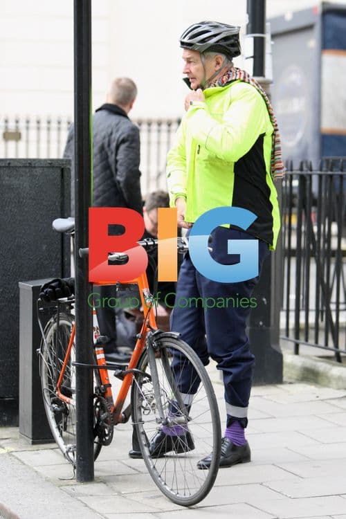 John Snow Riding Bike in London