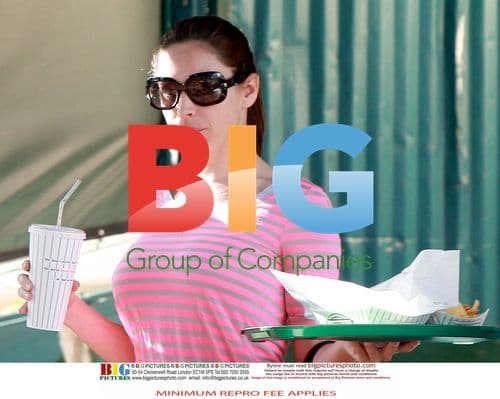 Kelly Brook Spotted at Poquito Mas in West Hollywood