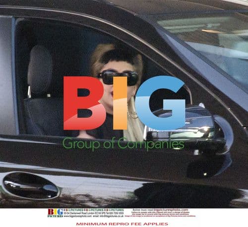 Lady Gaga Arrives at Mugler Store in Paris