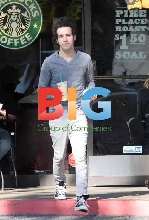 Pete Wentz grabs coffee in Beverly Hills