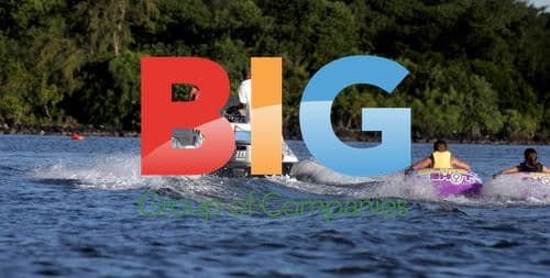 Princess Stéphanie boating in Mauritius