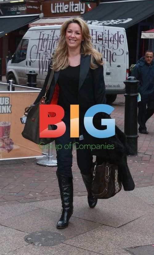 Claire Sweeney at Heart FM Studios