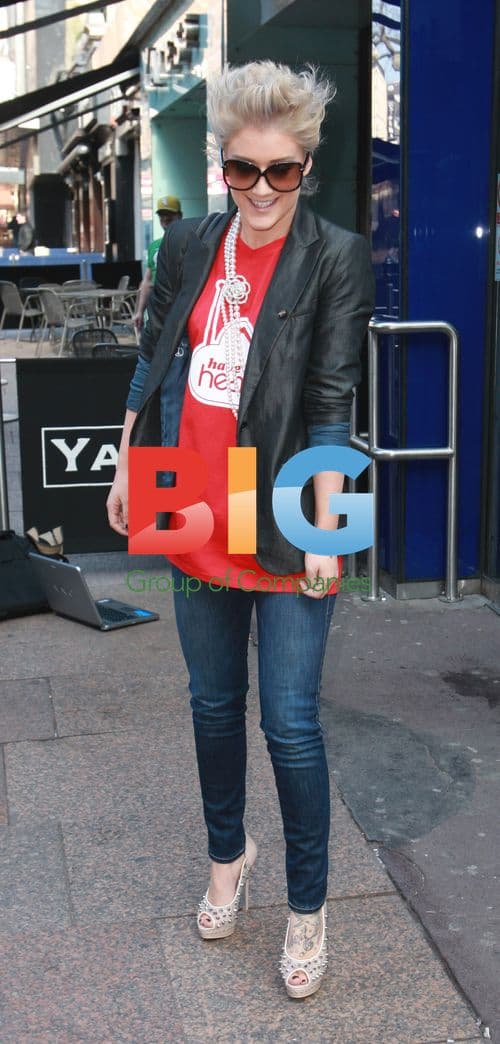 Katie Waissel at Heart FM Charity Event