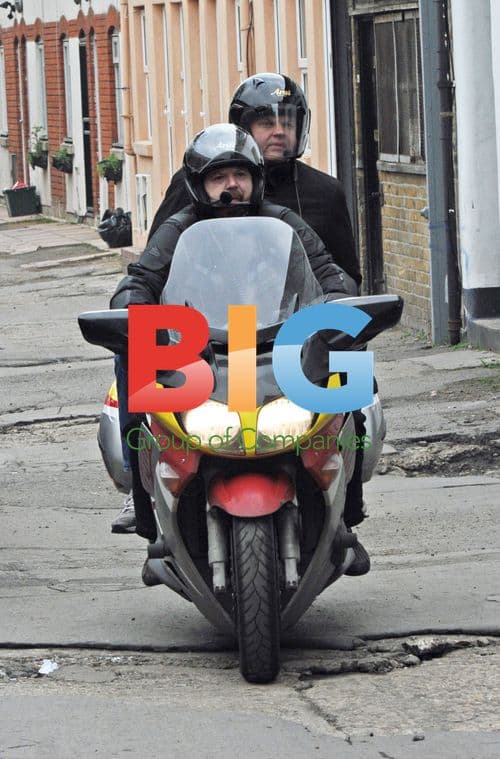 Adrian Chiles & Christine Bleakley at Studio Shoot