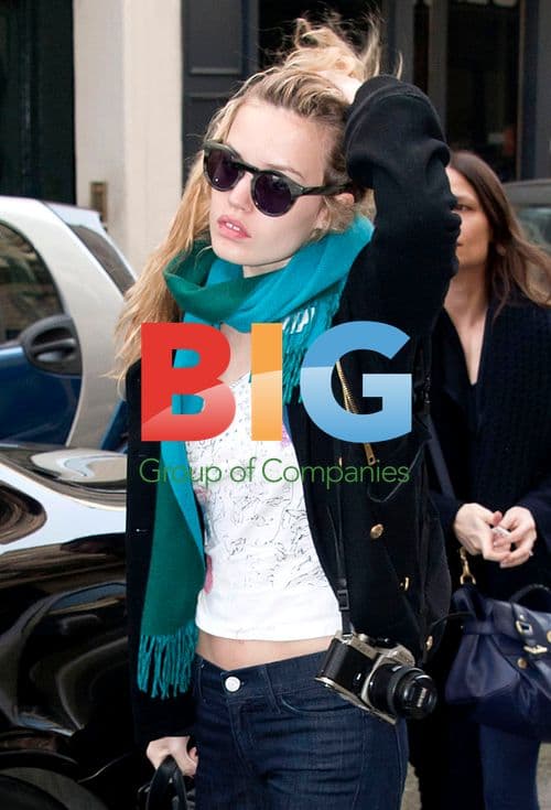 Georgia May Jagger and Ellen Von Unwerth in Paris