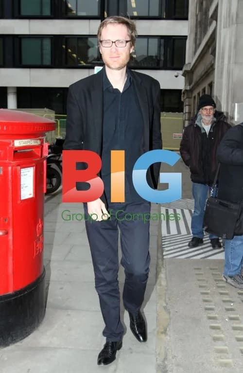 Stephen Merchant at BBC Radio Two Studios