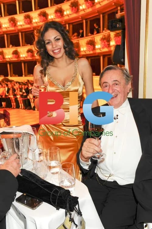 Richard Lugner and Ruby Rubacuori at Viennese Opera Ball