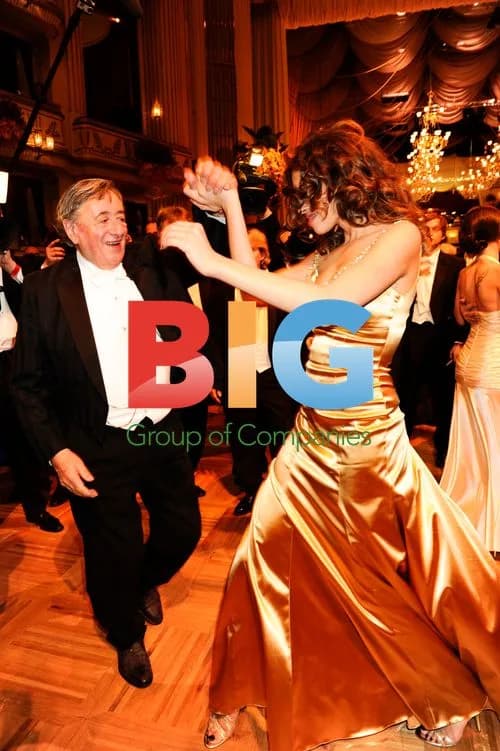 Richard Lugner and Ruby Rubacuori at Viennese Opera Ball