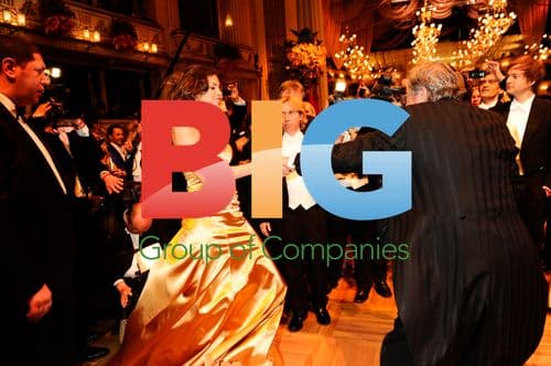 Richard Lugner and Ruby Rubacuori at Viennese Opera Ball