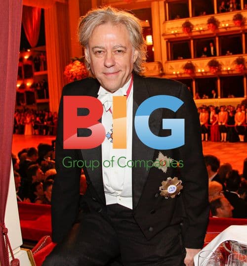 Sir Bob Geldof at Viennese Opera Ball