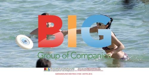 Michael Buble and Fiancee at Beach in Perth