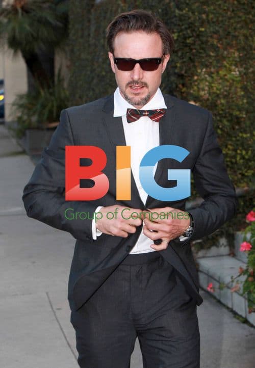 David Arquette Leaving LA Studio