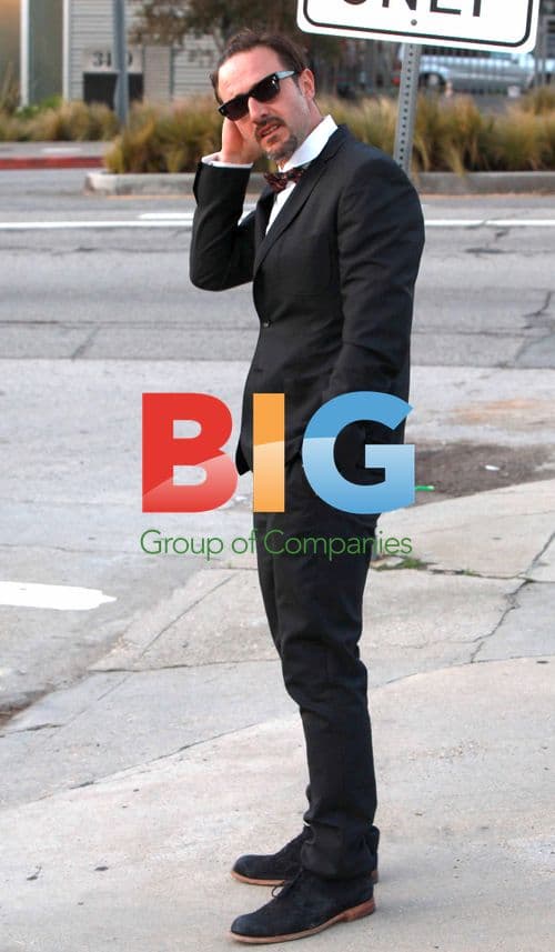 David Arquette Leaving LA Studio