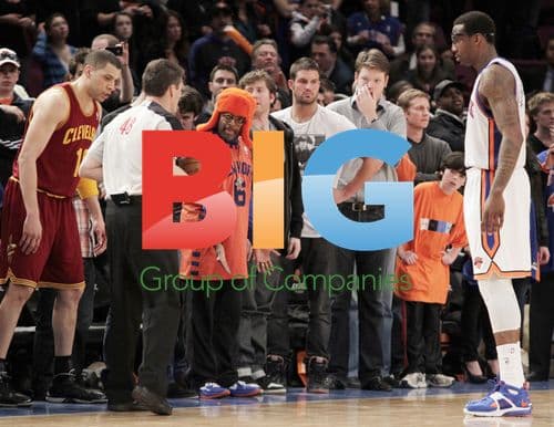 Spike Lee at Knicks v Cavaliers Game