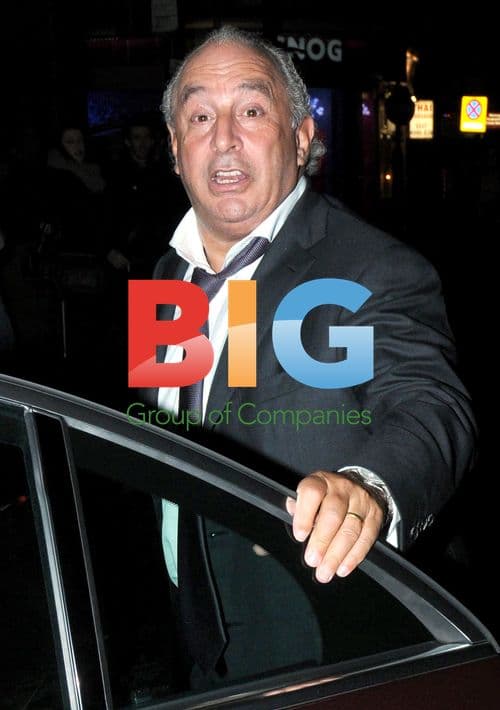 Sir Philip Green Leaves London Nightclub
