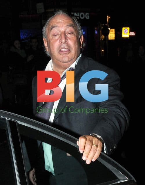 Sir Philip Green Exits London Nightclub