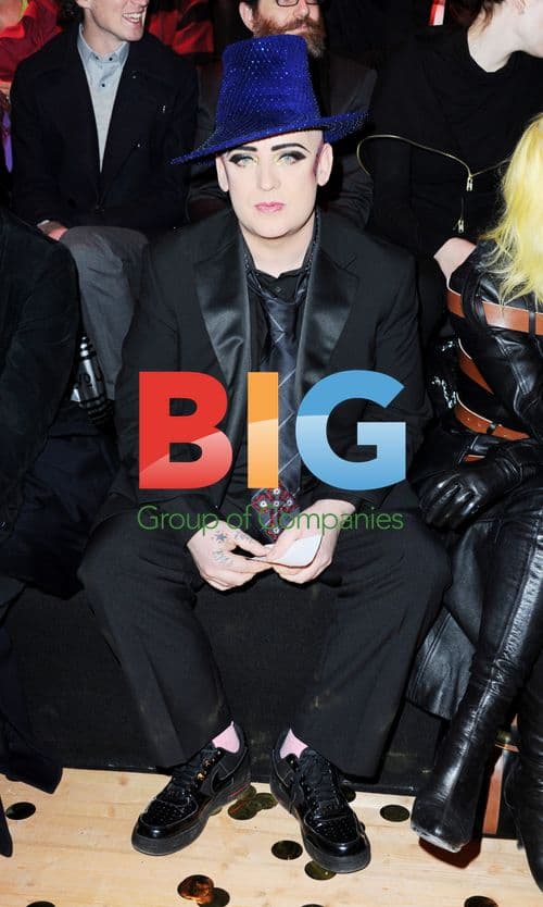 Boy George at Vivienne Westwood Show