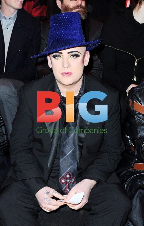 Boy George at Vivienne Westwood Fashion Show