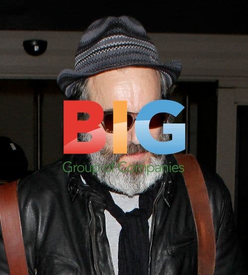 Daniel Day Lewis at LAX with Beard